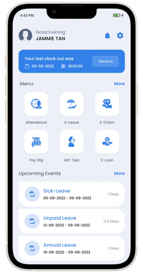 time attendance Software in Singapore - Adaptive Pay