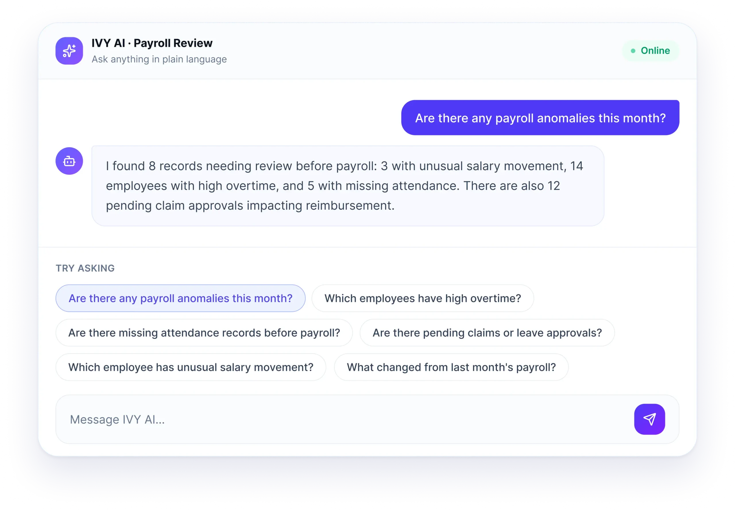 Payroll Dashboard