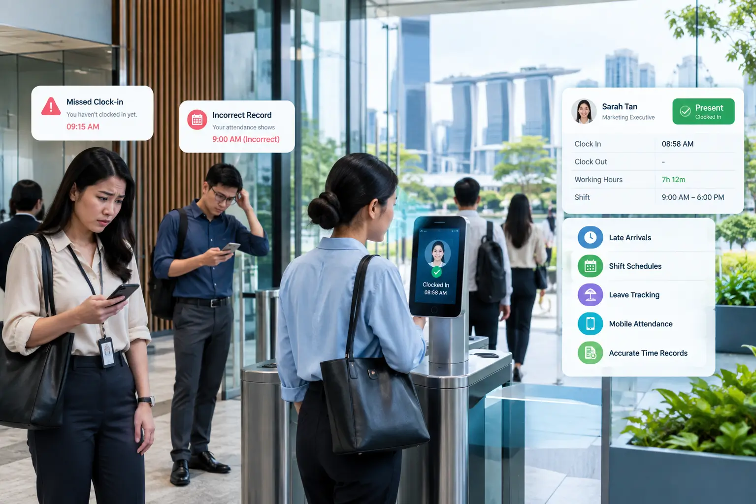 Attendance Management Challenges in Singapore: Common Issues & Solutions