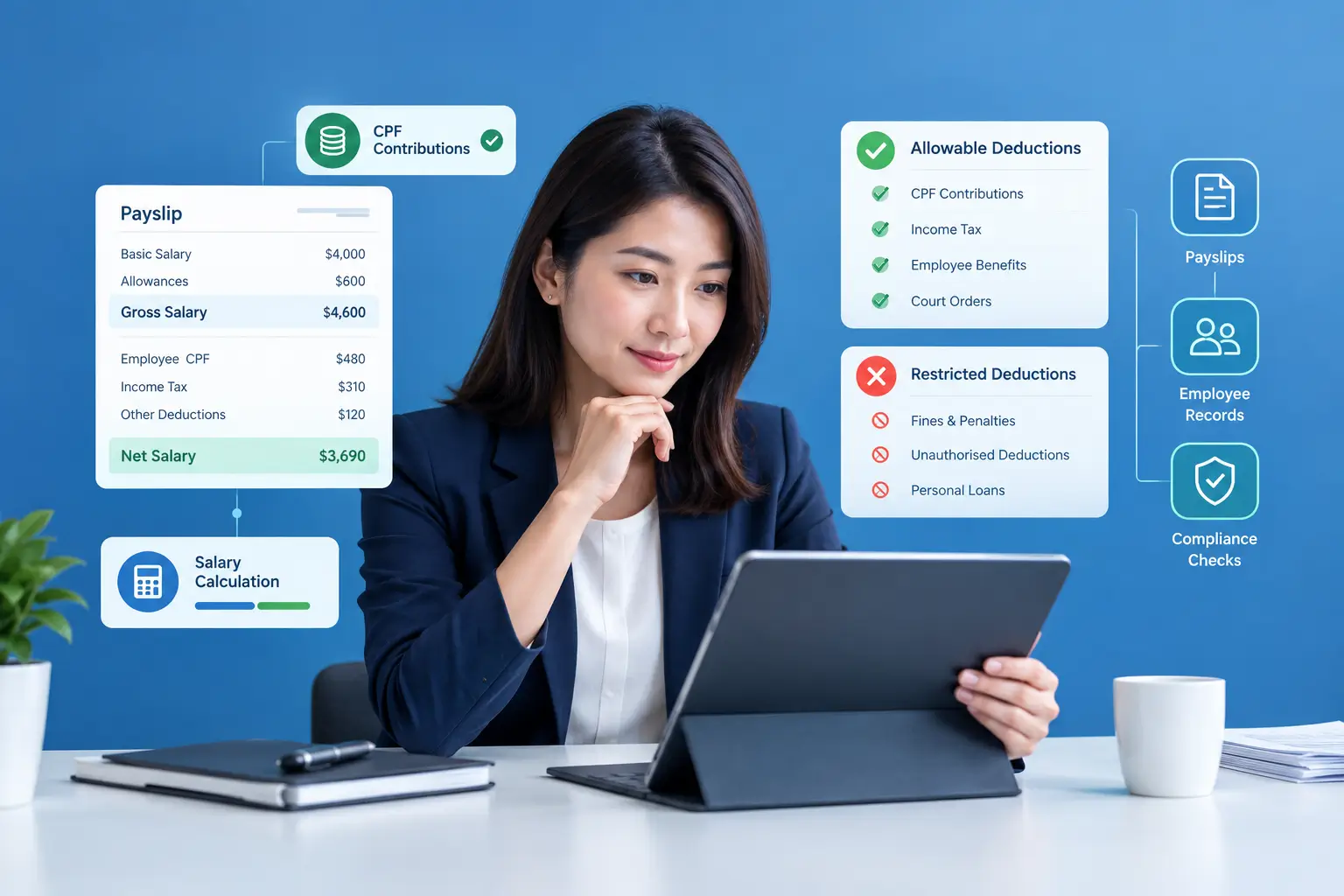 Salary Deductions in Singapore: What Employers Can and Cannot Deduct