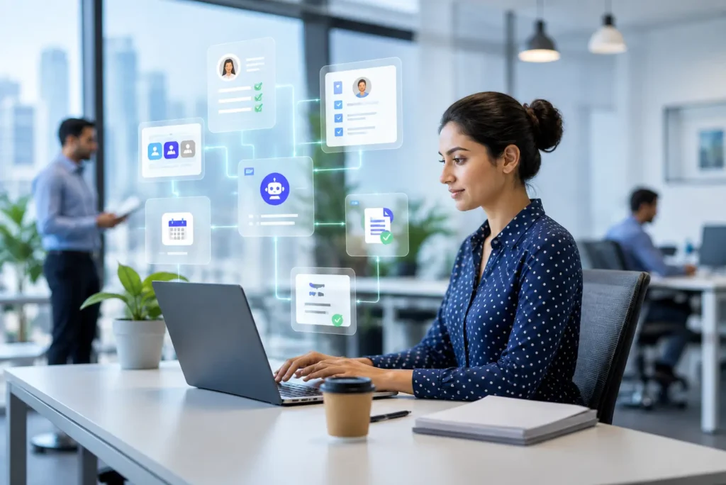 AI HR workflow automation