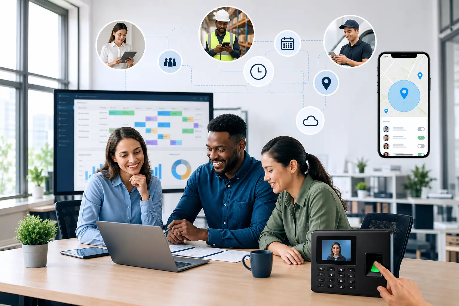 AI attendance and rostering system benefits for modern teams