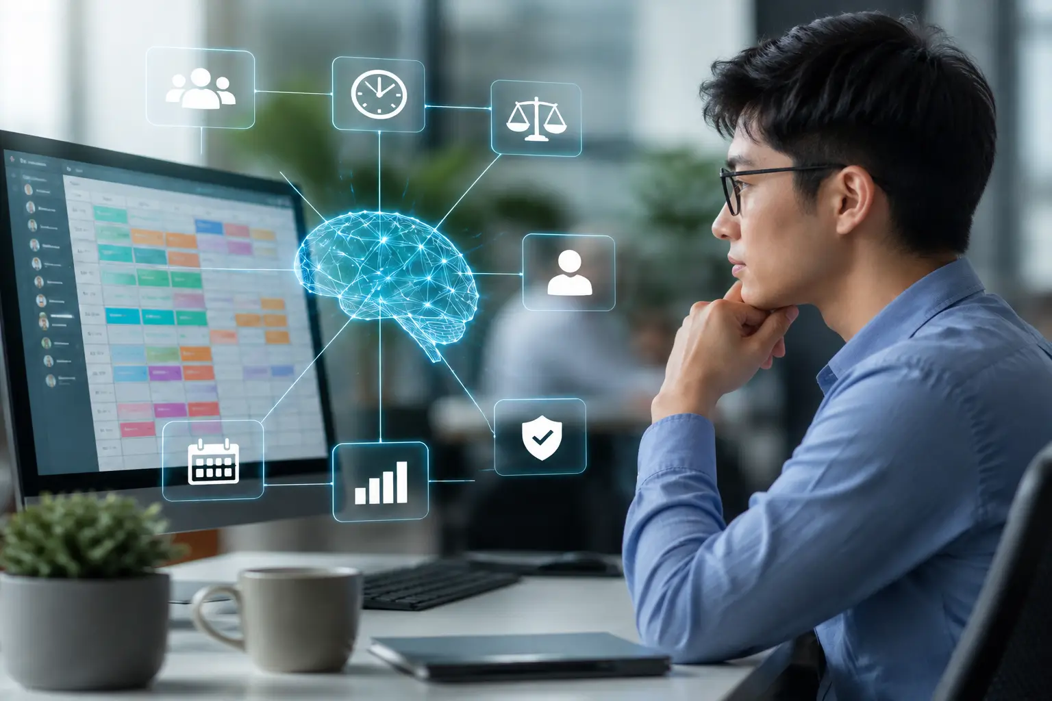 AI-powered rostering to prevent shift conflicts (before they happen)